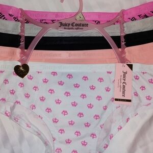 Juicy Couture  Bottoms - Pink, Black, and White 5 Pack Ladies